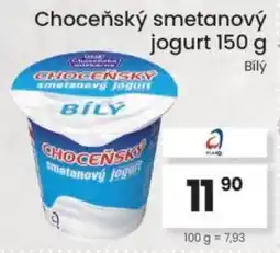 Kubík potraviny Choceňský smetanový jogurt nabídka