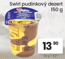 Kubík potraviny Swirl pudinkový dezert nabídka