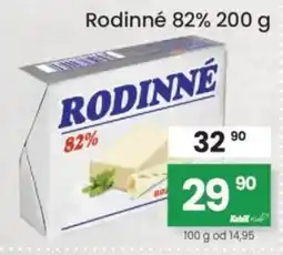 Kubík potraviny Rodinné 82% nabídka