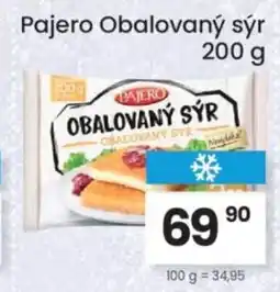 Kubík potraviny Pajero Obalovaný sýr nabídka