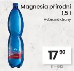 Kubík potraviny Magnesia přírodní nabídka