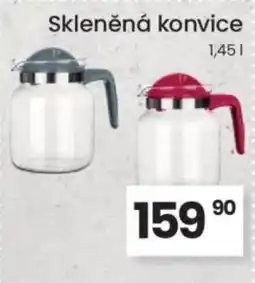 Kubík potraviny Skleněná konvice nabídka