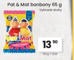 Kubík potraviny Pat & Mat bonbony nabídka