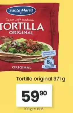 Kubík potraviny Santa Maria Tortilla original nabídka