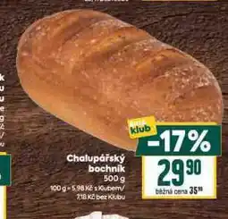 Billa Chalupářský bochník nabídka