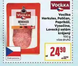 Billa Paprikáš nabídka