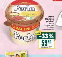 Billa Perla máslová příchuť nabídka