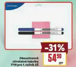 Billa Oboustranně stíratelná tabulka nabídka