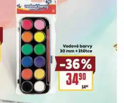 Billa Vodové barvy nabídka
