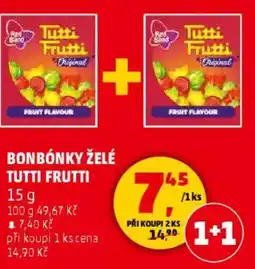 Penny Market Bonbónky želé Tutti frutti nabídka