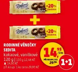 Penny Market Rodinné věnečky Sedita nabídka