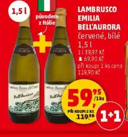 Penny Market Lambrusco Emilia Bell'aurora nabídka