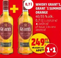 Penny Market GRANT'S Whisky summer orange nabídka