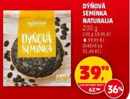 Penny Market Dýňová semínka Naturalia nabídka