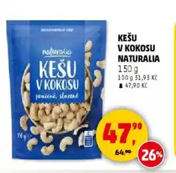 Penny Market Kešu v kokosu Naturalia nabídka