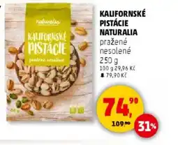 Penny Market Kalifornské pistácie Naturalia nabídka