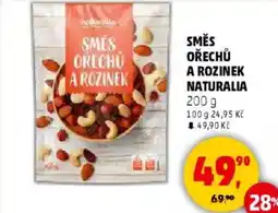 Penny Market Směs ořechů a rozinek Naturalia nabídka