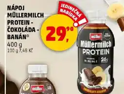 Penny Market Nápoj Müllermilch protein- čokoláda - banán nabídka