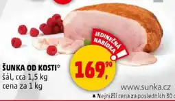 Penny Market Šunka od kosti nabídka