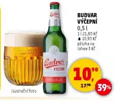 Penny Market Budvar výčepní nabídka