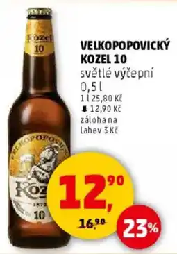Penny Market Velkopopovický kozel 10 nabídka
