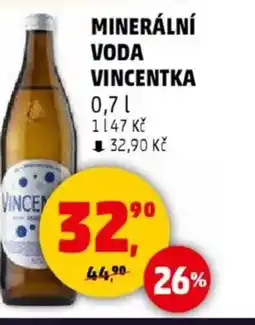 Penny Market Minerální voda Vincentka nabídka