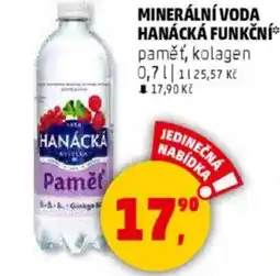 Penny Market Minerální voda Hanácká funkční nabídka