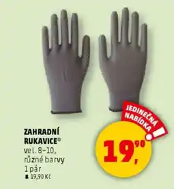Penny Market Zahradní rukavice nabídka
