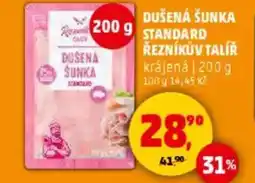 Penny Market Dušená šunka Řezníkův talíř nabídka