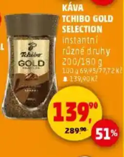 Penny Market Káva Tchibo Gold selection nabídka