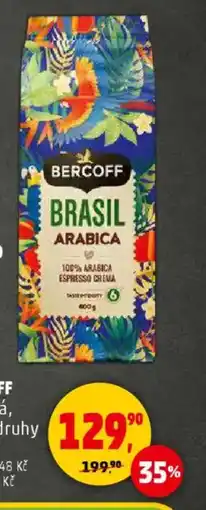 Penny Market BERCOFF Káva nabídka