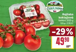 Billa Rajčata koktejlová nabídka
