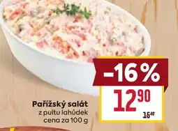 Billa Pařížský salát nabídka
