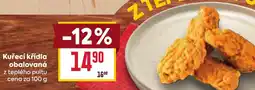 Billa Kuřecí křídla obalovaná nabídka