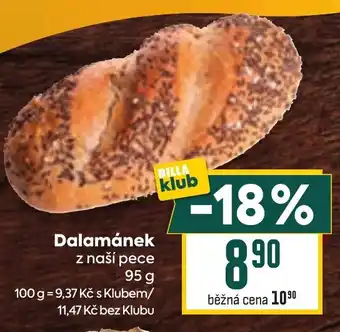 Billa Dalamánek nabídka
