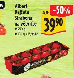 Albert Rajčata strabena na větvičce nabídka