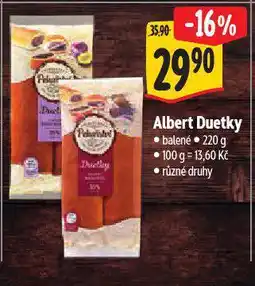 Albert Duetky nabídka