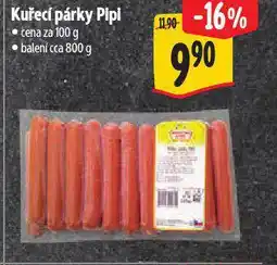 Albert Kuřecí párky pipi nabídka