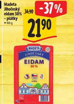 Albert Madeta jihočeský eidam 30% - plátky nabídka