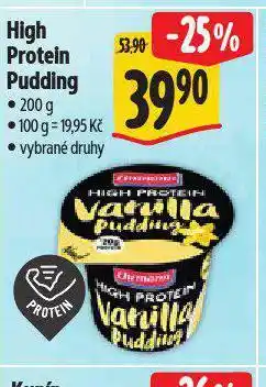 Albert High protein pudding nabídka
