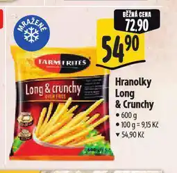 Albert Hranolky long a crunchy nabídka