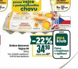 Billa Vejce m nabídka