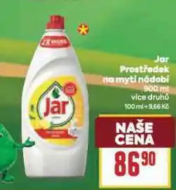 Billa Jar prostředek na nádobí nabídka
