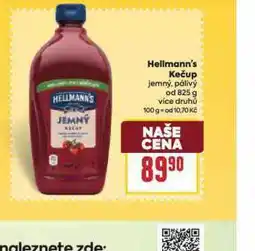 Billa Hellmann´s kečup nabídka