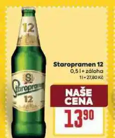 Billa Pivo staropramen 12 nabídka