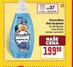 Billa Coccolino prací gel nabídka