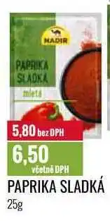 Ratio PAPRIKA SLADKÁ 25g nabídka