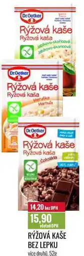 Ratio RÝŽOVÁ KAŠE BEZ LEPKU 52g nabídka