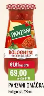 Ratio PANZANI OMÁČKA 425ml nabídka