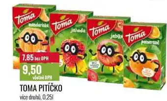 Ratio TOMA PITÍČKO 0,25l nabídka